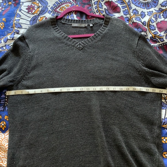Vince oversize slouchy V Neck knit sweater - Picture 5 of 7